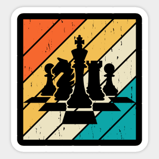 Chess Player  T shirt For Women Sticker